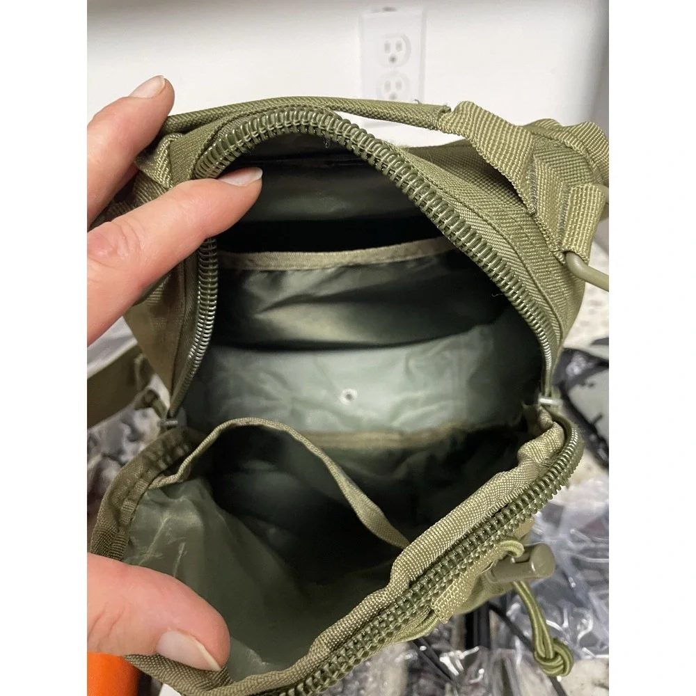 Tactical Bag W/Home Emergency  Azzcony  Survive Kit Supply's 27 Ps 1 Person New
